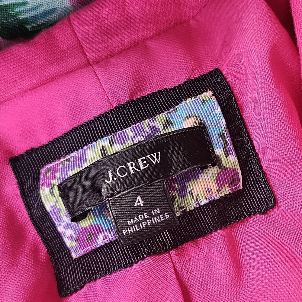 J Crew "Going Out" Blazer Jacket - Picture 4 of 14